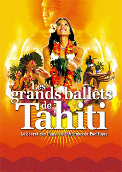 Les grands ballets de Tahiti - Affiche