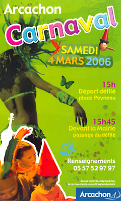 Arcachon - Carnaval 2006 - Affiche