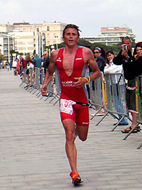 Benjamin Sanson - Vainqueur du Triiathlon International d'Arcachon 2006