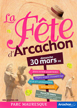 Fête d'Arcachon - Fête patronale - Affiche 2008