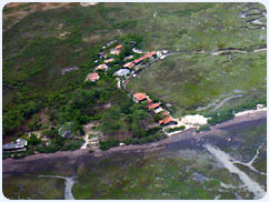 L'Ile aux Oiseaux (vue aérienne)