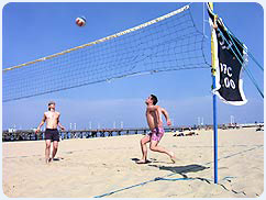 La Plage Thiers (Le beach-volley)