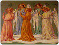 Notre-Dame des Passes : Anges en prière
