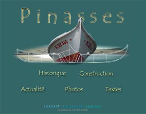 Site Internet - Les Pinasses - http://visuel.free.fr