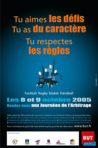 Les Journées de l'Arbitrage 2005 - Affiche