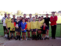 Ecole de Rugby du SAA - Entraînement à Matéo Petit - 05 11 2005 